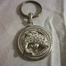 New Dolphin Silver Tone Keychain