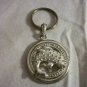 New Dolphin Silver Tone Keychain