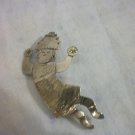 New Ben J Chavez Signed Silver Kachina Pin