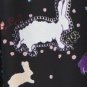 NWT Erin Fetherston Target Black White Pink Bunny Print Sundress 9 S/M
