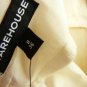 NWT Warehouse Cream Plum Brown Sheer Cotton Swing Top Appliqué Flowers USD90 S 4