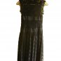Cocoon Dressy Black Stretch Lace Cocktail Party Occasion Dress /w Satin Bows XXS