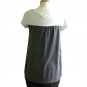 Necessary Objects Colorblock White Gray Black Colorblock Winter Knit Dress M L