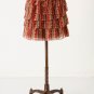 NWT Anna Sui Anthropologie Terrawatt Tiered Chiffon Skirt Red Brown USD148 M 10