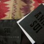 NWT Anna Sui Anthropologie Terrawatt Tiered Chiffon Skirt Red Brown USD148 M 10