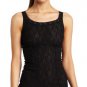 NWT Maidenform Low-Cal Dressing Black Lace Shaping Slimming Camisole #40949 L