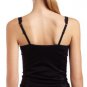 NWT Maidenform Low-Cal Dressing Black Lace Shaping Slimming Camisole #40949 L