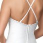 NWT Maidenform Custom Lift Shaping Longline Bra Corset 09655 USD48 White M L 38C