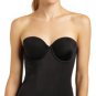NWT Maidenform Custom Lift Shaping Longline Bra Corset 09655 USD48 Black S M 34B