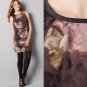 NWT Ann Taylor LOFT Mauve Pink Evening Floral Print Sheath Dress USD90 8 M Tall