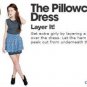 NWT American Apparel Wear 6 Ways Black Fine Jersey T-Shirt Pillowcase Dress XS S