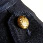 NWT Ralph Lauren Dark Blue Denim Military Bomber Jacket (Unisex?) USD149 L 12 14