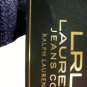 NWT Ralph Lauren Dark Blue Denim Military Bomber Jacket (Unisex?) USD149 L 12 14
