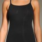 NWT Maidenform Flexees Fat Free Dressing Black Firm Control Rib Tank 3277 2XL