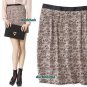 NWT Jason Wu for Target Blush Pink & Black Floral Lace Print Straight Skirt 14 L