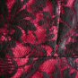NWT Dainty Cherry Red Satin & Black Floral Lace Dress /w 3/4 Sleeves XXS XS 0