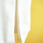 NWT White Balloon Sleeved Sheath Dress /w Black Faux Jewel Embellished Neck S