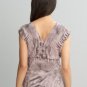 NWT Banana Republic Animal Print Mauve Pink & Gray Pleated Blouse Top USD80 M 8