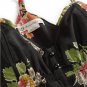 NWT AE Black Red Yellow Sweetheart Floral Print Swingy Tiered Sundress USD45 S 6