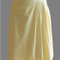 NWOT G2000 Simple Classic Neutral Beige Pleated A-Line Work Office Skirt M
