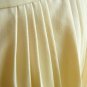 NWOT G2000 Simple Classic Neutral Beige Pleated A-Line Work Office Skirt M