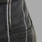 M.O.M.C.K.S. Chic True Black & White Pinstriped Work Office A-line Skirt XXS XS