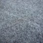 Classic Chic Dove Gray Pleated Wool Felt Slim A-Line Midi Fall Winter Skirt XS S