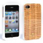 NIB Kate Spade Delevan Terrace Wicker Basket Print iPhone 4 & 4s Hard Case