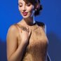 NWT Modcloth Goldtone & Rhinestones Oversized Floral Burst When We Kiss Ring