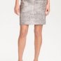 NWT Kenneth Cole New York Beige Gray Taupe Snake Print Pencil Skirt USD80 M 10 P
