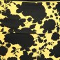 NWT Forever 21 Yellow Black Floral Silhouette Stretch Knit Pencil Skirt XXL