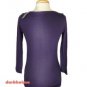 J.Crew Navy Blue Painter Pintucked 3/4 Sleeve Henley T-Shirt Tee NWT USD40 S