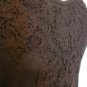 J.Crew Black Tee Handmade Lace Necklace 3/4 Sleeve Classic Knit Top NWT USD45 M