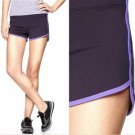 GapFit Shorts Navy Blue Purple School PE Yoga Running Stretch NWT USD27 M L