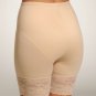 Maidenform Thigh Slimmer Firm Control Shapewear Panty Lace Beige Nude 1255 NWT L
