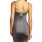 Maidenform Shapewear Slip Steel Gray Lace Trim Firm Control + Panty 2364 NWT 36B