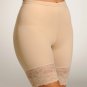 Maidenform Thigh Slimmer Firm Control Shapewear Panty Lace Beige Nude 1255 NWT M