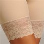 Maidenform Thigh Slimmer Firm Control Shapewear Panty Lace Beige Nude 1255 NWT M