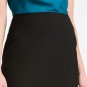 Halogen Pencil Skirt Black Welt Pockets Work Office Straight Cut USD69 NWT M 10