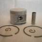 Piston fit HUSQVARNA 371, 372 XP (52mm) Big Bore