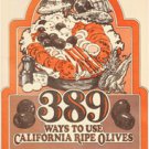 389 Ways to Use California Ripe Olives