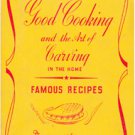 Adventures in Good Cooking and The Art of Carving in the Home