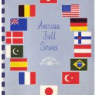 American Field Service International Cookbook