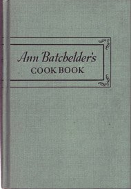 Ann Batchelder's Cookbook