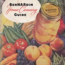 Bernardin Home Canning Guide