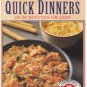 Betty Crocker's Quick Dinners In 30 Minutes or Less