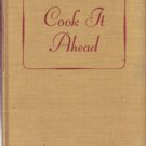 Cook It Ahead