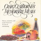 Craig Claiborne's Memorable Meals