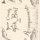 Door County Fish Boil and Accompaniments: History and Recipes