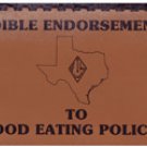 Edible Endorsements to Good Eating Policies